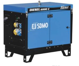 Генератор дизельный SDMO Diesel6000E_Silence 5,2