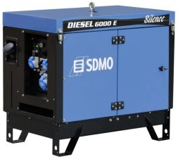 Генератор дизельный SDMO Diesel6000EAVR_Silence 5