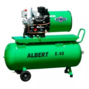 Винтовой компрессор Atmos Albert E40-R на ресивере