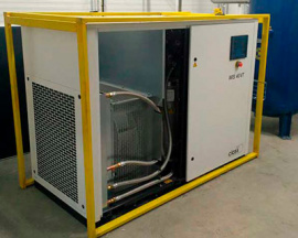 Поставка безмасляного компрессора WISAIR и оборудования для подготовки сжатого воздуха