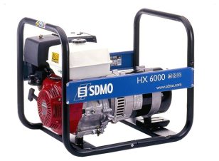 Генератор бензиновый SDMO HX6000 6