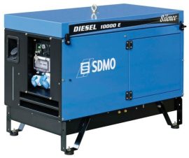 Генератор дизельный SDMO Diesel10000EAVR_Silence 9