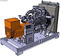 Генератор дизельный SDMO D830 600