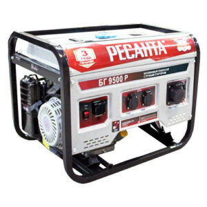 Генератор бензиновый РЕСАНТА БГ9500Р 7,5