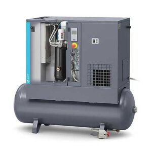 Винтовой компрессор Atlas Copco G 5-10 270 на ресивере