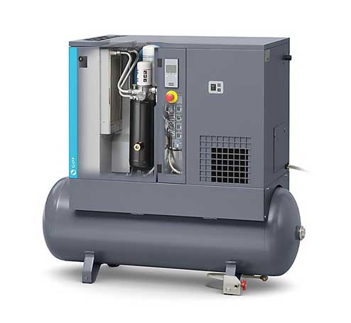 Винтовой компрессор Atlas Copco G 2-8 500 на ресивере с осушителем ПневмоТех Компрессорное обрудование Винтовой компрессор Atlas Copco G 2-8 500 на ресивере с осушителем