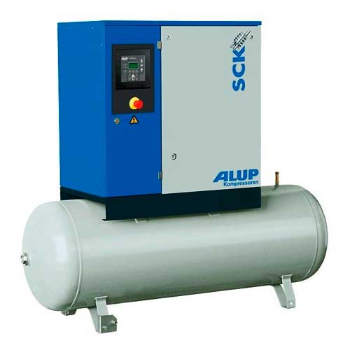 Винтовой компрессор Alup SCK 8-8 270 400/3/50 на ресивере ПневмоТех Компрессорное обрудование Винтовой компрессор Alup SCK 8-8 270 400/3/50 на ресивере