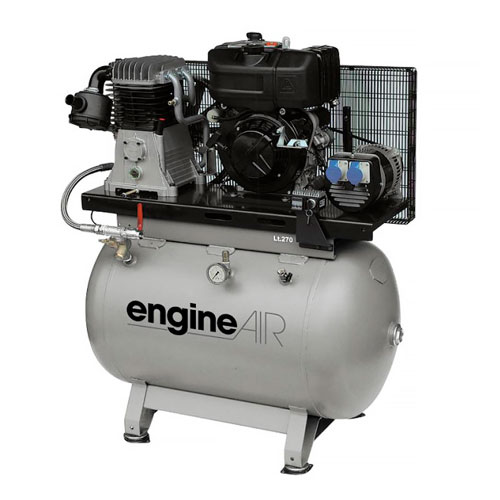 Поршневой компрессор Abac BI EnginAir 8/270 Diesel 2.2 KvA