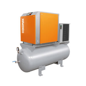 Винтовой компрессор Ekomak DMD 250 CRD-8 с ресивером и осушителем