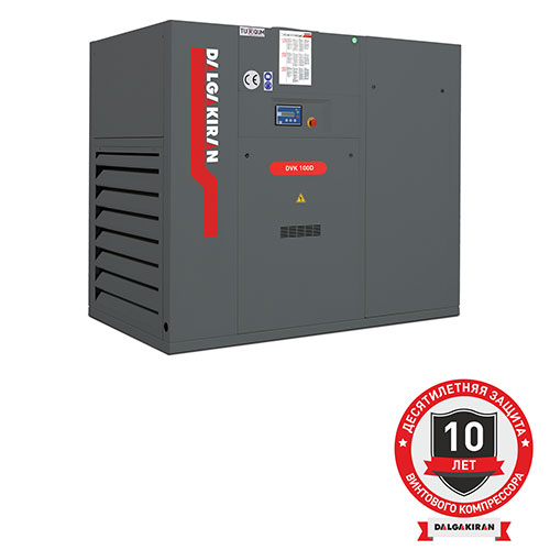 Винтовой компрессор Dalgakiran DVK D 100-10 ПневмоТех Компрессорное обрудование Винтовой компрессор Dalgakiran DVK D 100-10